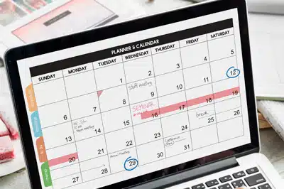 Calendarios customizables |vApp UDS Enterprise