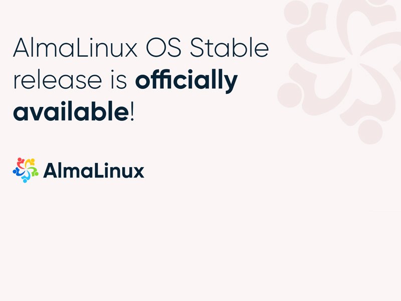AlmaLinux, the first stable alternative to CentOS is now available