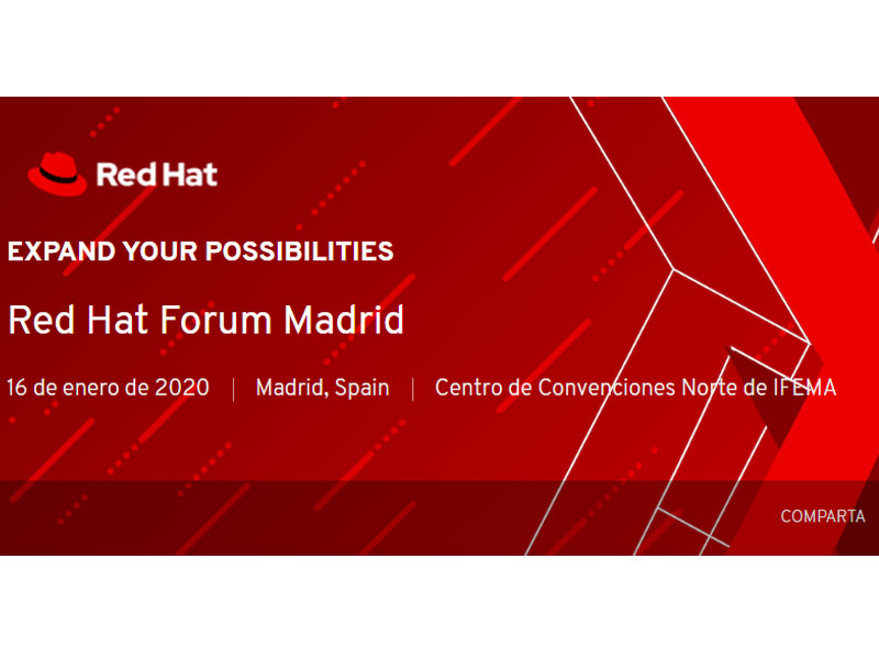 Cultura y tecnología Open Source en Red Hat Forum Madrid