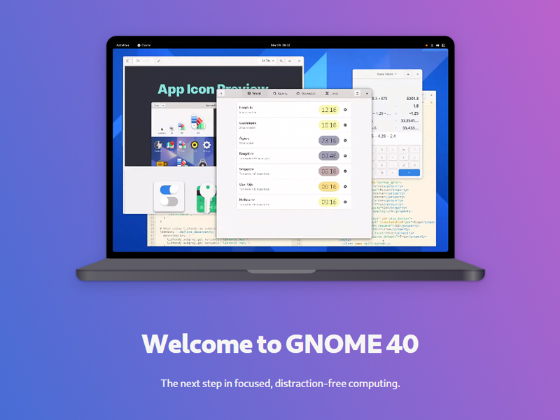 GNOME 40, a more straightforward and intuitive Linux desktop