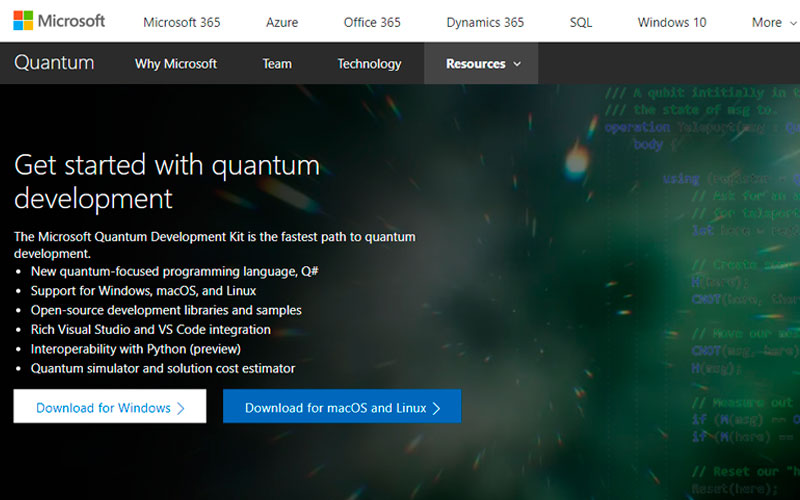Microsoft Quantum coming to Linux and Mac