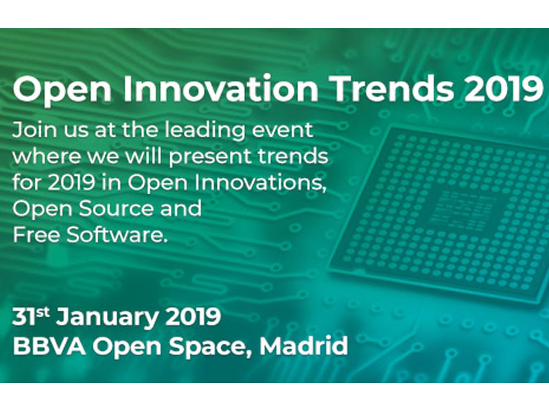 Open Innovation Trends 2019  next week in Madrid
