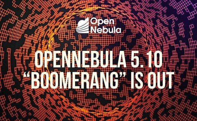OpenNebula 5.10 Boomerang available for download