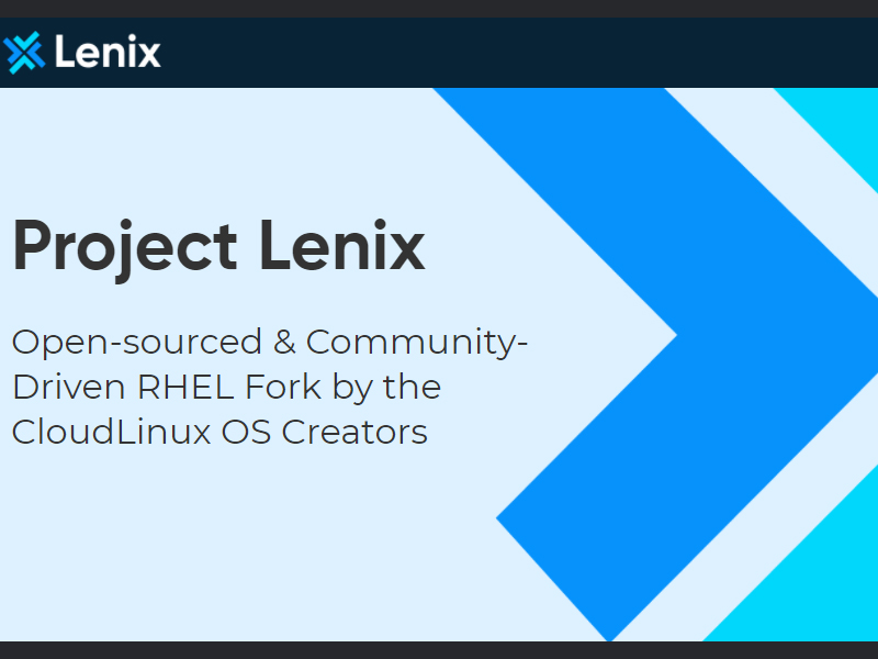 Project Lenix: an Open Source and free alternative to CentOS
