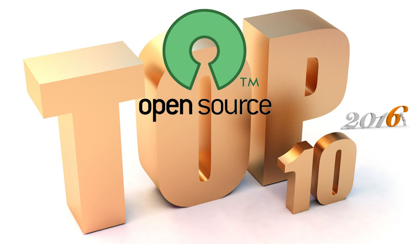 Top 10 open source projects of 2016