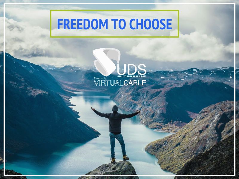 UDS Enterprise allows you to choose all the VDI components