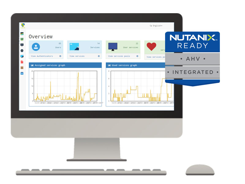 UDS Enterprise 2.2.1 obtiene la certificación Nutanix Ready para VDI