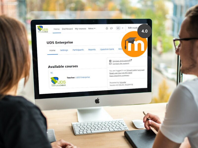 UDS Enterprise is fully compatible with the latest Moodle 4.0