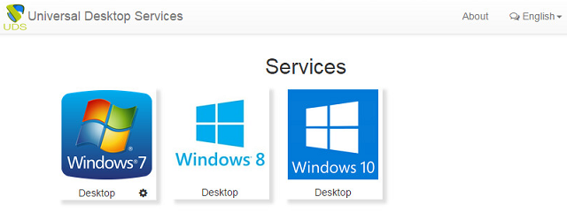 UDS Enterprise 1.9 features native Windows 10 support