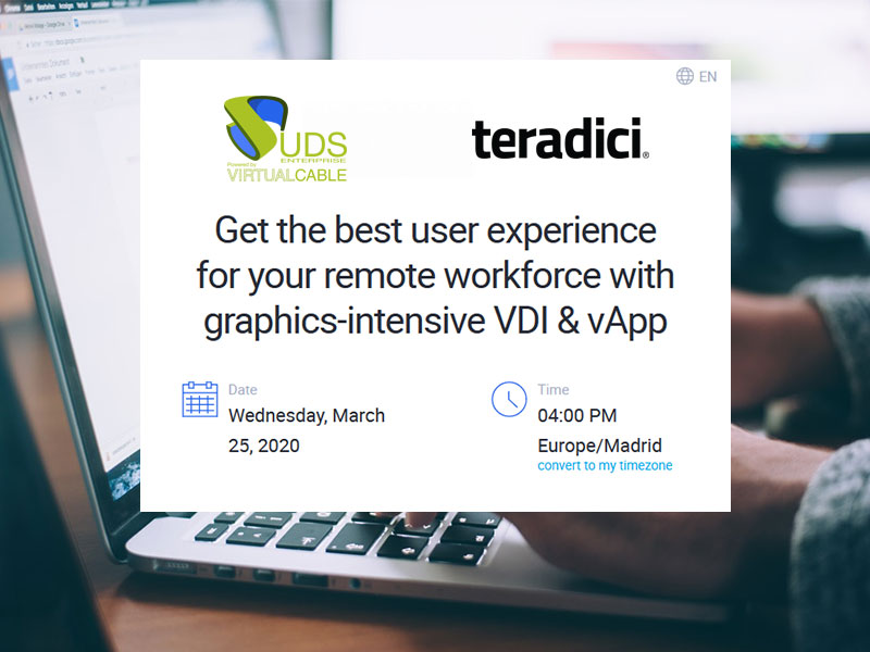 Webinar: graphics-intensive VDI for your remote workforce